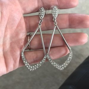 Dangle dress earrings.